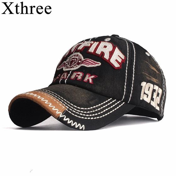 Xthree New baseball caps for men cap streetwear style women hat snapback embroidery casual cap casquette dad hat hip hop cap