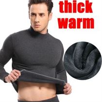 Pants-Sets Shirt Thermal-Underwear Velvet Long-Johns Warm Autumn Winter Mens Thick Plus