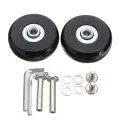 Suitcase Luggage-Wheel Replacement Travel Durable Silent Rubber Casters Sliding Axles