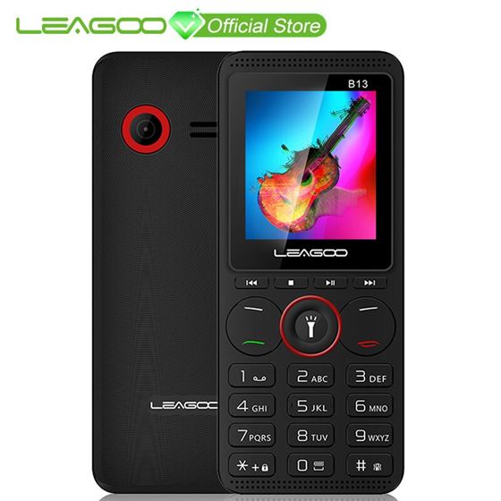 LEAGOO B13 Russian English GSM New Mini Phone Keypad Push-Button Feature Senior Kids