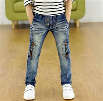 Boys Denim Pants Jeans Trousers Clothing Kids Casual Fashion Children New Autumn Cotton