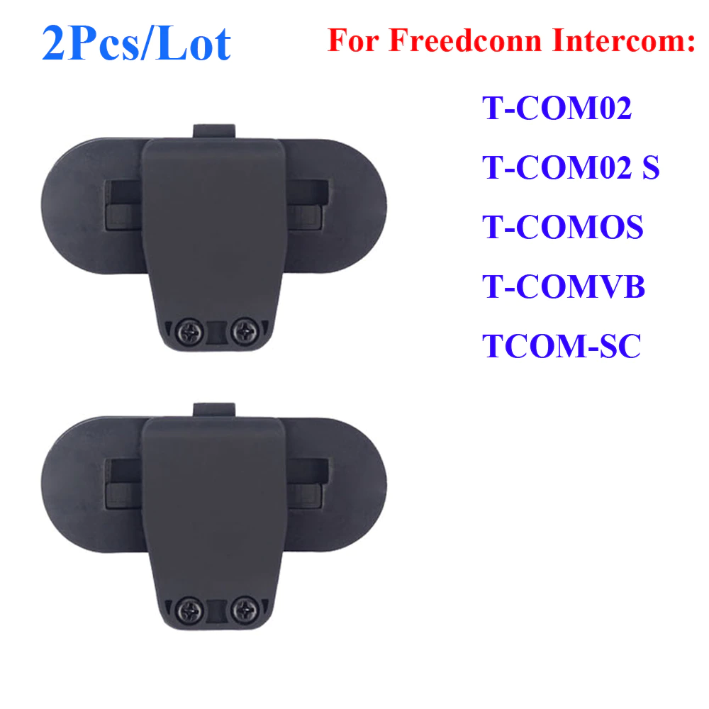 Freedconn Helmet Interphone-Clip Buckcle-Accessories Motorcycle Bluetooth TCOM-SC Waterproof