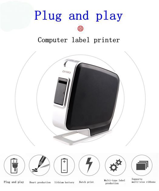 Stickers Label-Machine Dymo Portable Code Original New Bar for LM-PNP