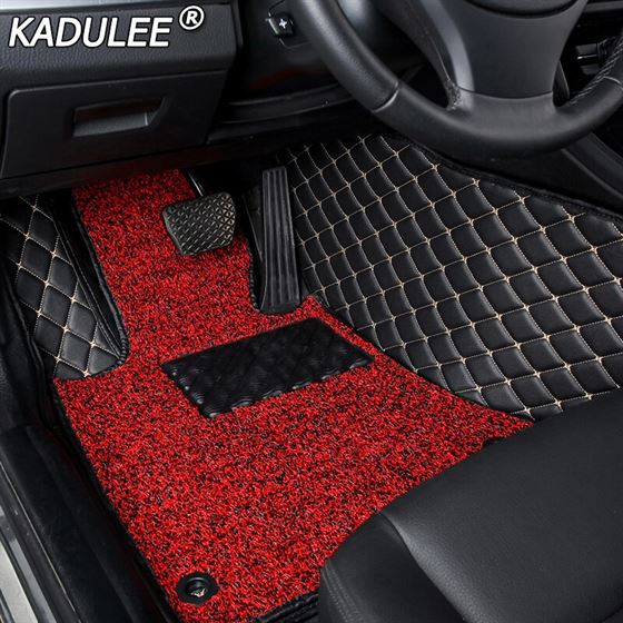 KADULEE Floor-Mat Kuga-Edge-Accessories Explorer F150 Ranger Fiesta S-Max Custom Ford Fusion