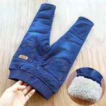 Cashmere Jeans Pants Thicken Baby-Boys Winter Children Clothing High-Quality Warm 12M-6T