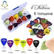 Electric-Guitar-Pick Music-Picks Plectrum Acoustic GYH 50pcs/Set