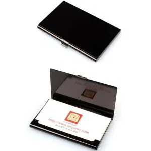 Wallet Business-Card-Holder Metal-Box Credit Creative Women Bag