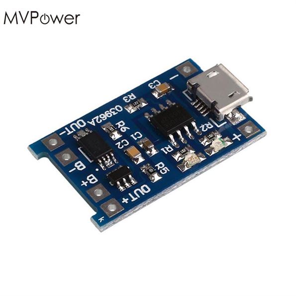Mvpower Charger-Module Battery-Charging-Protection-Board Li-Ion-Battery Micro-Usb 18650