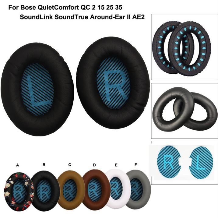 Ear-Pad Cushion-Set Headband QC25 Soft-Replacement BOSE Quietcomfort QC15 QC35 Qc2/Qc15/Qc25/..