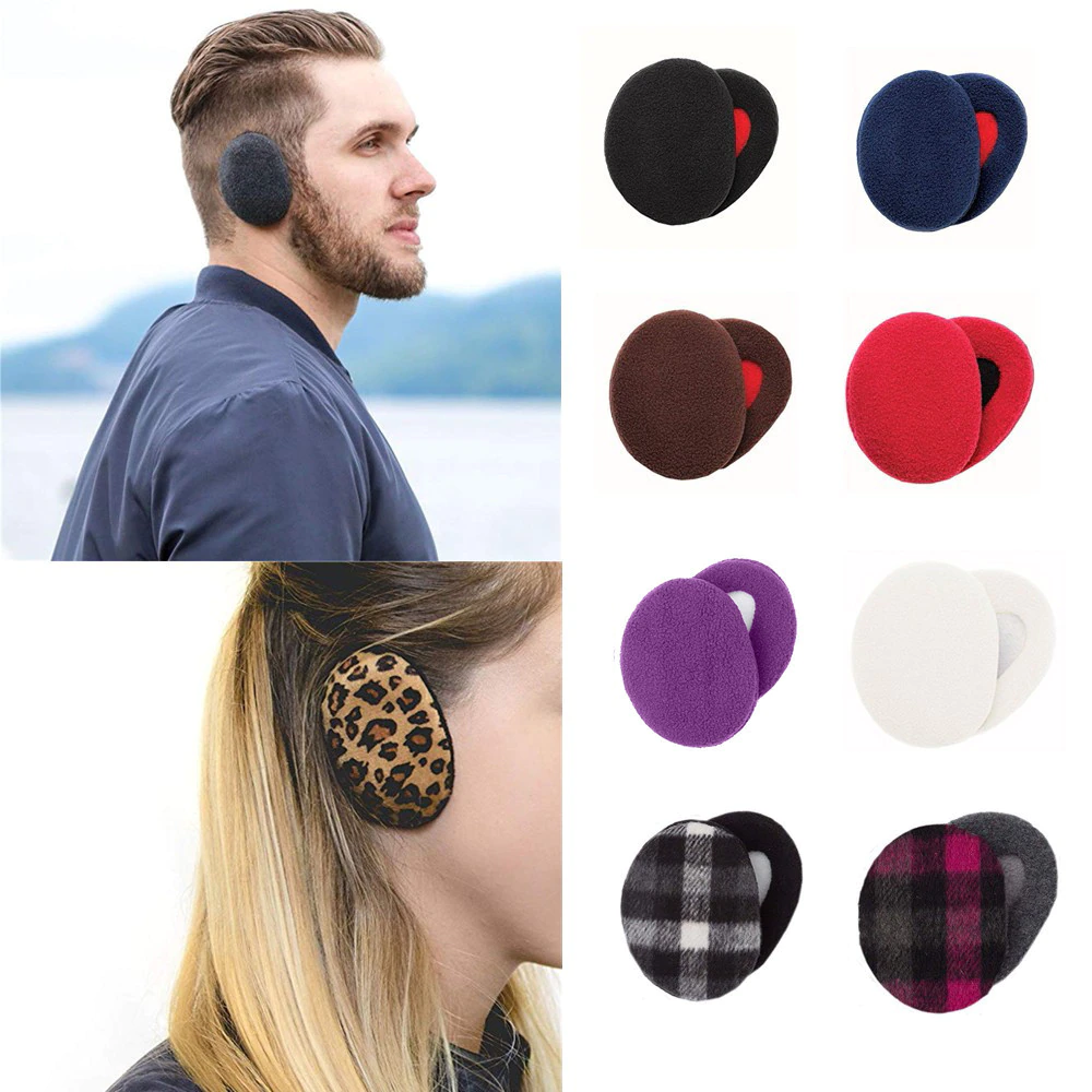 Earmuffs Ear-Cover Earbags Winter Keep-Warm Women Bandless Man Adult L50C 1-Pair Comfort