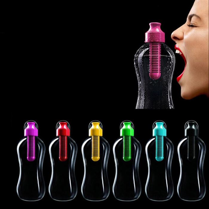 HYDRATION-FILTER Portable Bottle Drinking Plastic Water-Bobble Healthy Outdoor Fashion