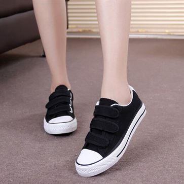 Flat-Shoes Canvas Comfortable Women's Simple New 42. 11 And Student 40 41 Casual Size9-10
