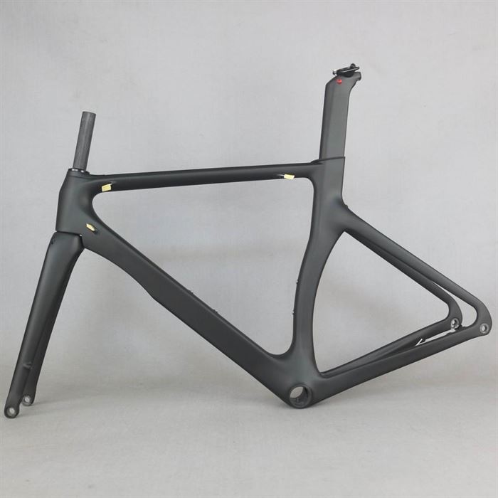 SERAPH Road-Bike-Frame Bicycle Racing-Disc Carbon-Fibre TT-X3 Aero-Design New All-Black