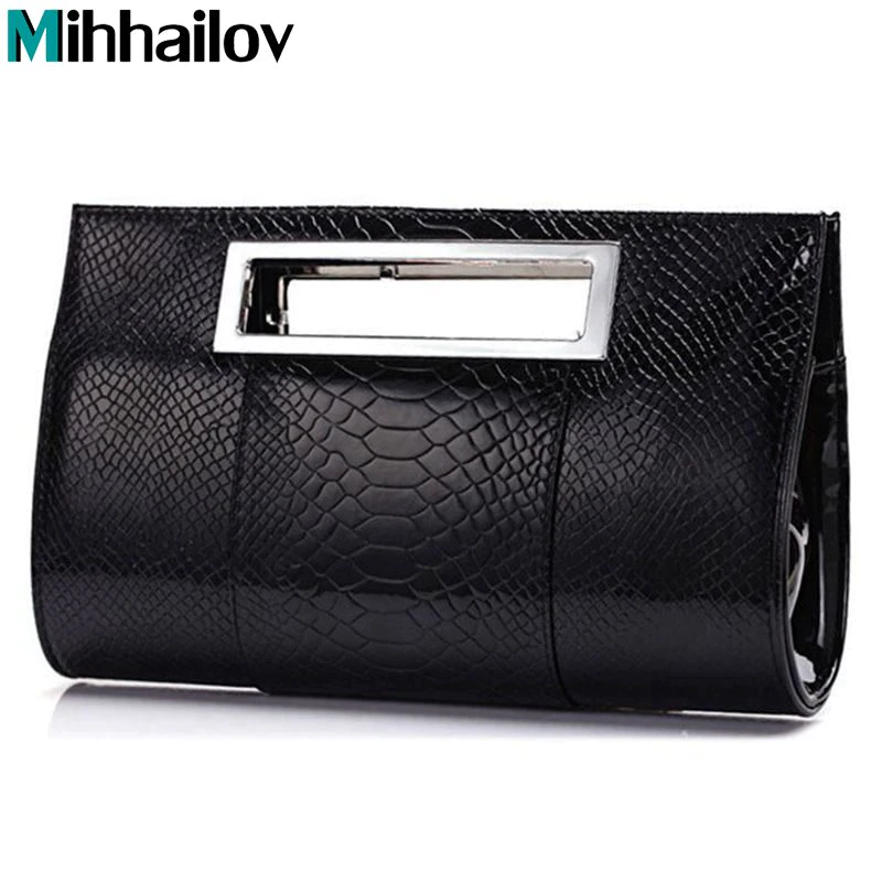 Handbag Tote-Bag Alligator Evening-Day-Clutches Party Lady Famous-Brand with Women PU