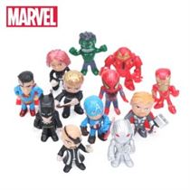 Toy Marvel-Toys Avengers-Figure-Set Spiderman Ultron-Model Hulk Thor Iron Man Q-Version