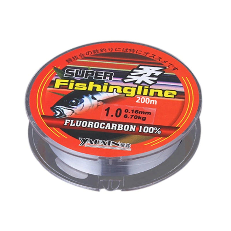 Fishing-Line Saltwater-Wire Pesca-Accessories Nylon Fluorocarbon Yard High-Strength Outdoor