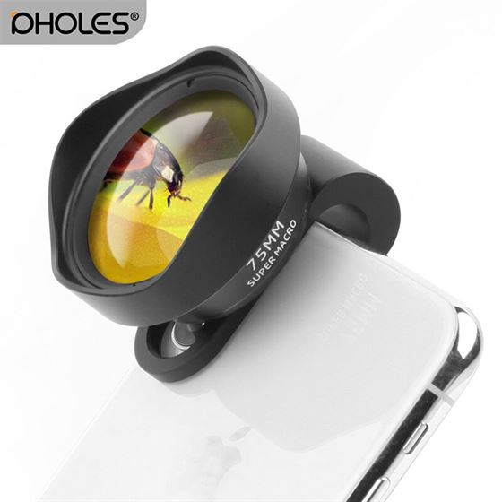 Camera-Lens Clip-On-Lenses Phone-75mm Mobile Pholes Android Samsung One-Plus 10X 