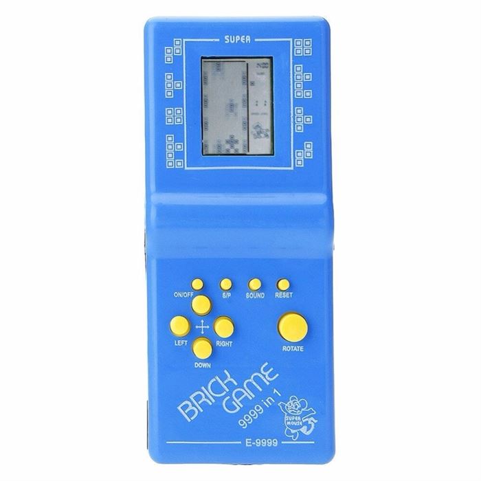 Electronic Game Tetris Riddle Hand-Held Classic LCD Fun Toys
