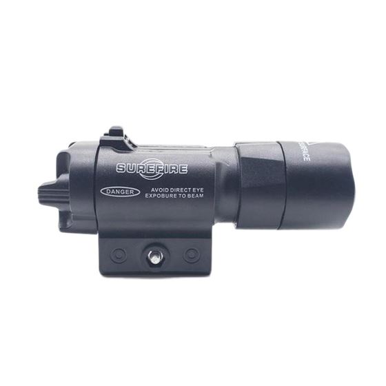 ABS Tactical Flashlight Suitable for 21mm Rail Black Toy Gun Accessories
