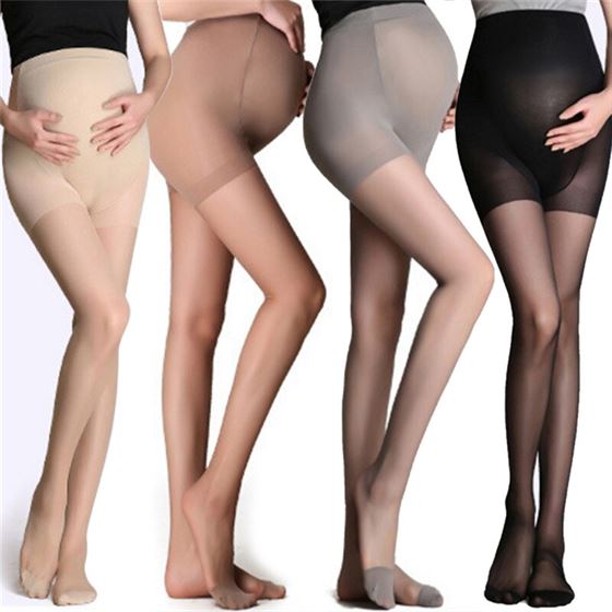 Leggings Stockings Pregnancy-Pantyhose Ultra-Thintights Maternity Ummer Adjustable High-Elastic