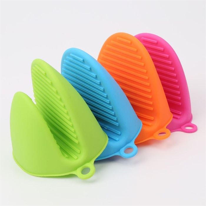 Holder Mitts Oven-Gloves Hand-Clip Anti-Scalding Kitchen Silicone Tray-Pot Dish-Bowl