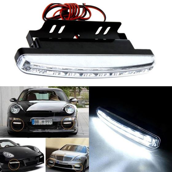 Fog-Lamp Light Driving White Running 6000K Hot DC Car Led 12V 1PC Day-Time Waterproof