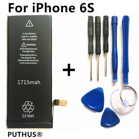 Battery Internal-Replacement 1715mah-Bateria iPhone 6s for with Repair-Tools-Kit New