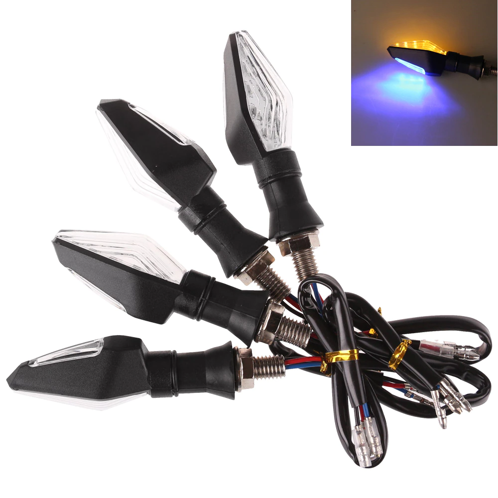 Light-Indicators Flashers Blinker-Light Motorcycle-Accessories Turn-Signal Universal
