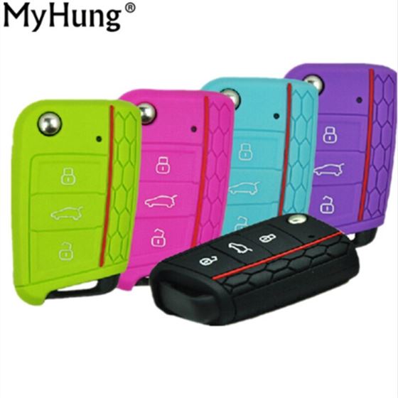 Key-Case Car-Accessories Mk7 VW Skoda Octavia Silicone Golf 7 Volkswagen for A7 Car-Styling