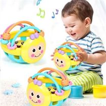Rattle Dumbbell Baby Toy Knocking Early-Educational-Toy Soft-Rubber Bebe 0-12-Months