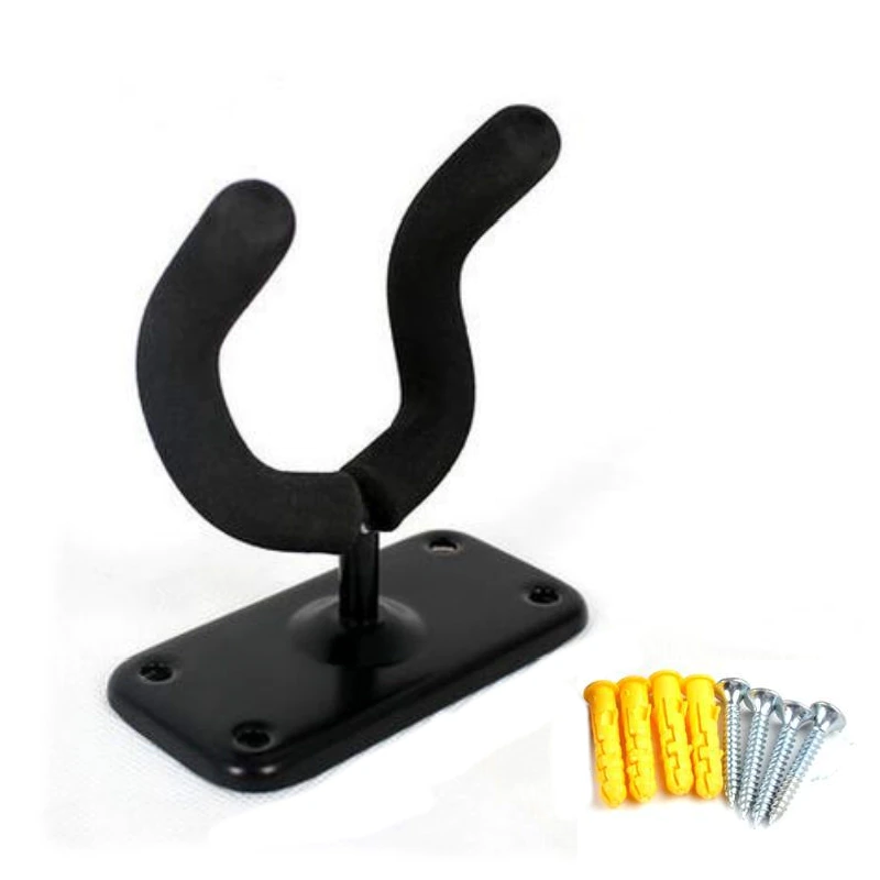 Guitar Hanger Hook-Holder Rack Bracket-Display Wall-Mount-Stand 1pcs Fits Easy-To-Install--Screws