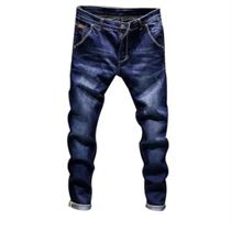 NIBESSER Jeans Men Pants Trouser Slim-Fit Biker Hip-Hop Vintage Street Male Casual Solid