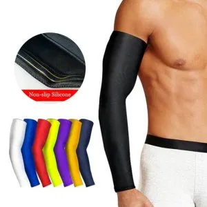 Elbow-Pad Arm-Sleeves Cycling-Arm-Warmers Armguards Basketball Uv-Protection Fitness