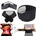 Brace Support Waist-Belt Tourmaline Self-Heating Magnetic-Therapy Lumbar Aja Double-Banded