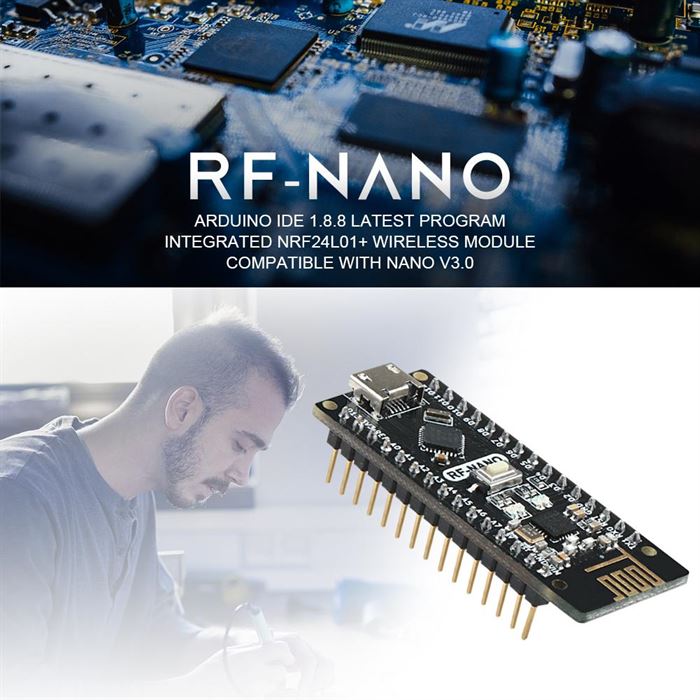Rf-Nano NRF24L01 Integrated-Board with Usb-Interface Arwino Nano/V3.0/Nrf24l01/2.4g Wireless-Module