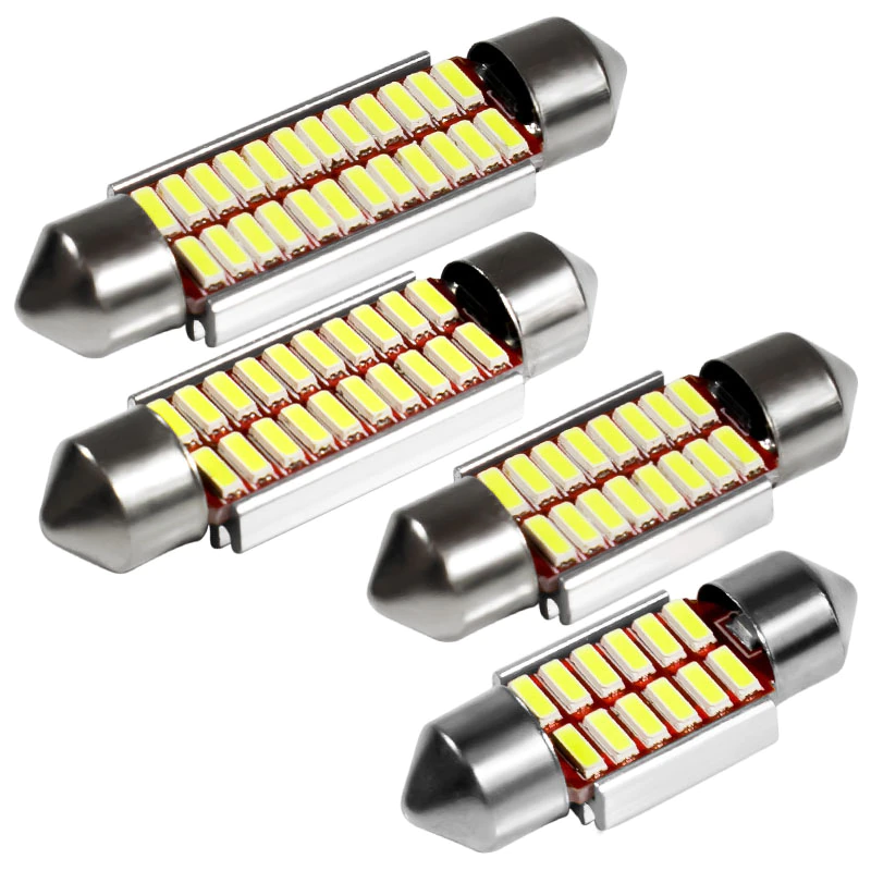 Doom-Lamp Led-Bulb Car-Styling-Light SMD C5w C10w 4014 Auto-Interior 36mm Error-Free