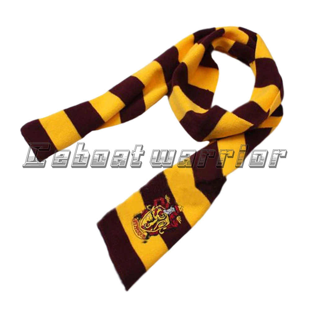 Gryffindor Scarf Series Cosplay with Badge Personality Knit College New 170--17cm
