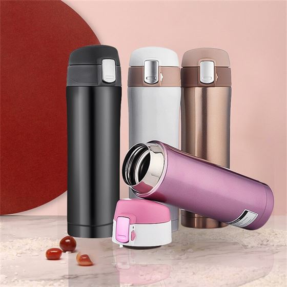 IVYSHION Mug Car-Bottle-Insulation Tumbler-Water-Bottle Vacuum-Cup Stainless-Steel 350/500ML