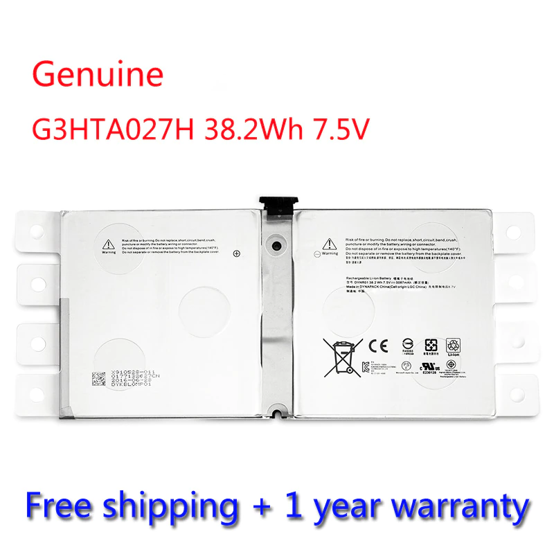 7xinbox G3hta027h-Battery DYNR01 Surface-Pro Microsoft for 4-12.3 Tablet-Series Tablet-Series
