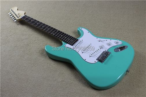 Electric-Guitar Fingerboard Scalloped Classical Special-Customization Rosewood Green