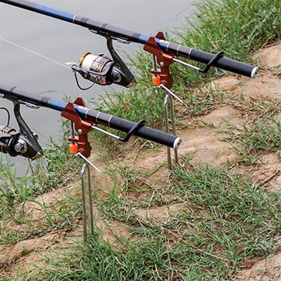 Stand-Holder Fishing-Tools Foldable Pole Double-Pole-Bracket