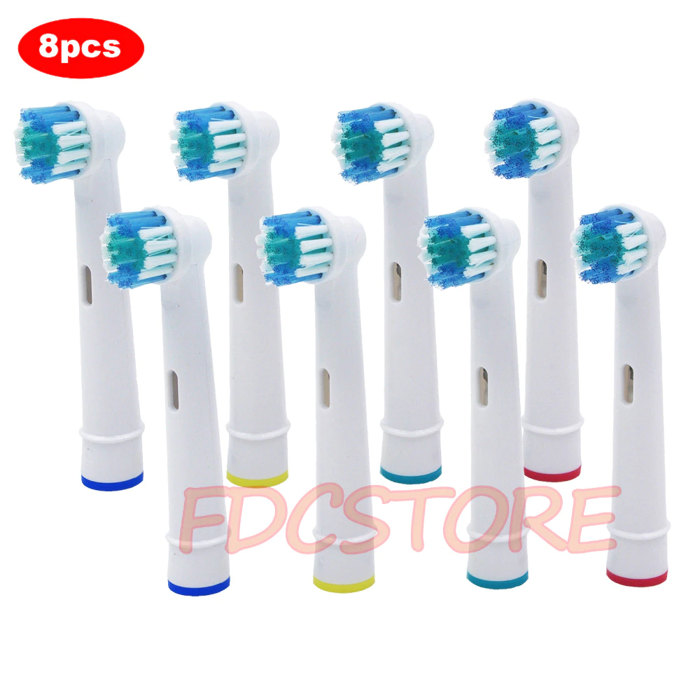 8x Replacement Brush Heads For Oral-B Electric Toothbrush Fit Advance Power/Pro Health/Triumph/3D