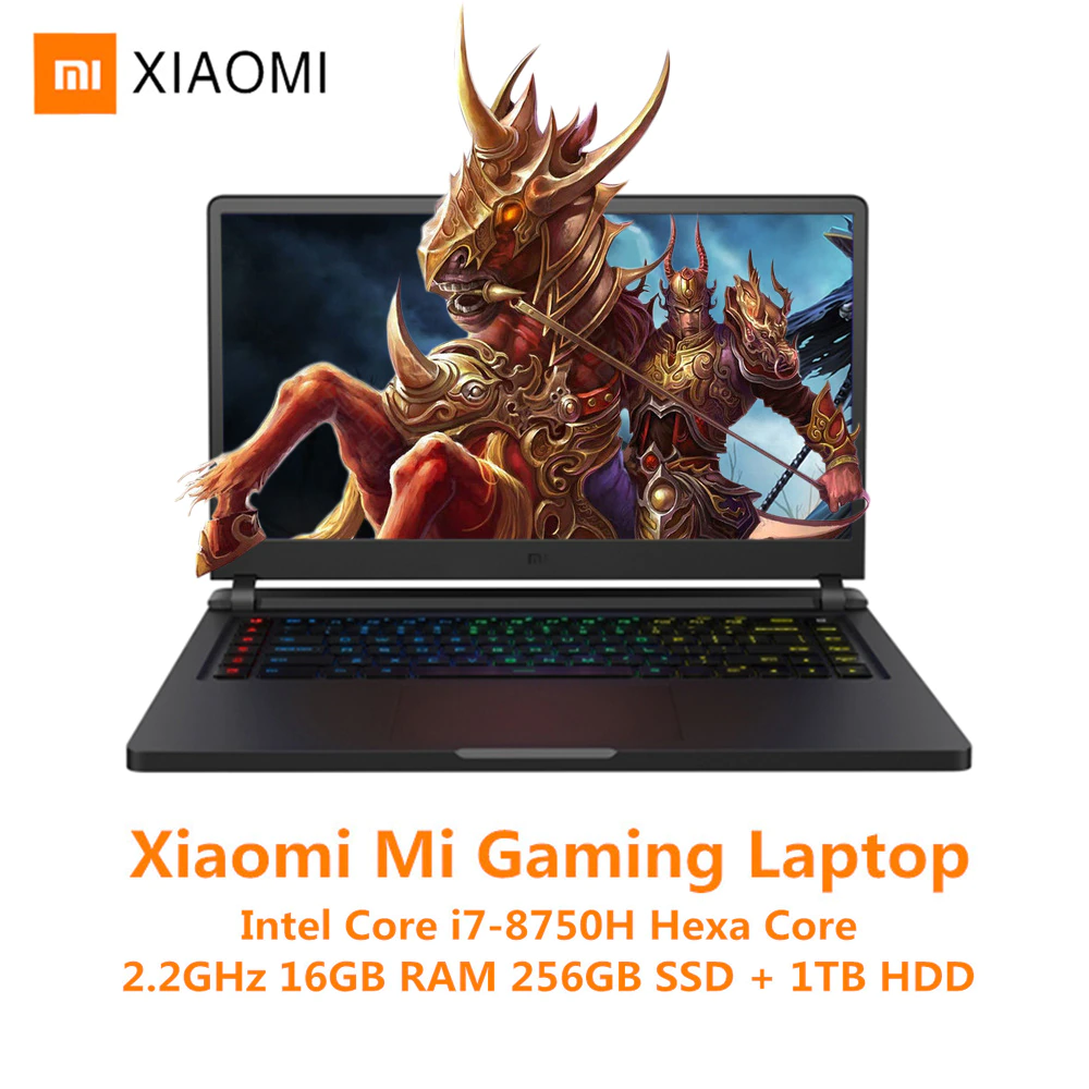 Xiaomi Notebook Laptop I7-8750H Mi Gaming HDMI Windows-10 Intel-Core Bluetooth Ssd 1tb