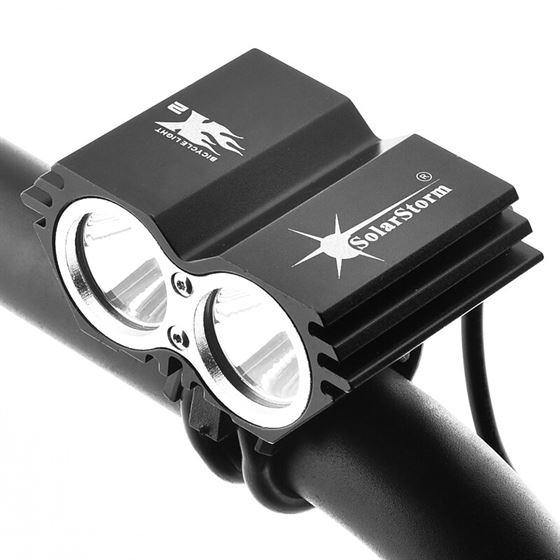 Solarstorm Headlamp Light-Lamp-Headlight Bike Bicycle Front Without-Battery Xml U2 Lumen