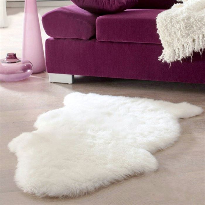 Carpet Cushions Seat-Pad Sofas Floor-Chairs Faux-Fur-Mats Hairy Faux-Sheepskin Washable