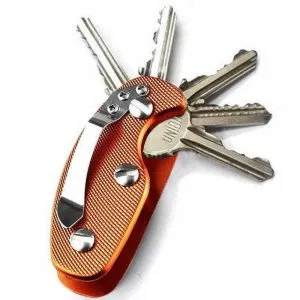 Bag Folder Clip Organizer Wallet Keychain Aluminum-Alloy Flexible