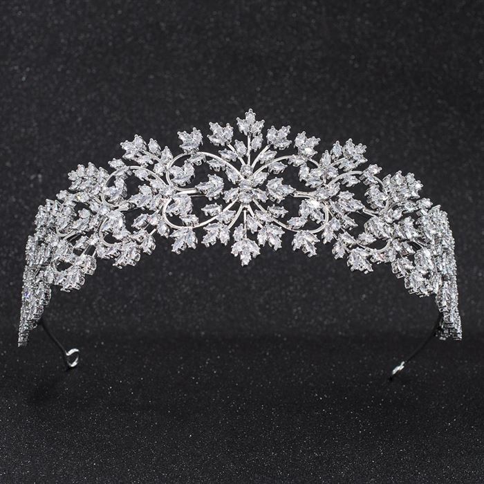 2019 New Crystal Cubic Zirconia Bridal Wedding Soft Heart Headband Hairband Tiara Hair Jewelry Accessories Hairpieces CHA10028