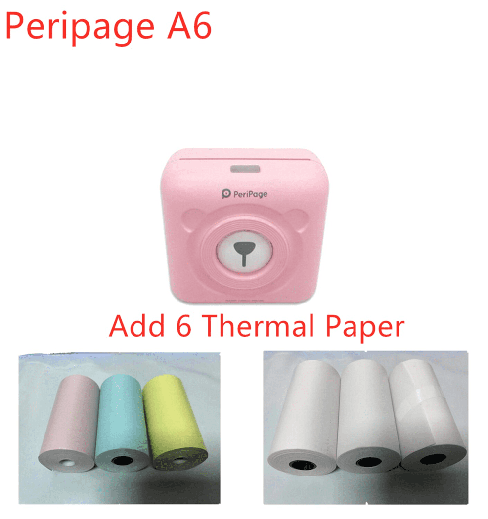 GOOJPRT Thermal-Printer-Picture Inkless Bluetooth-Pocket Peripage Mobile Mini Portable