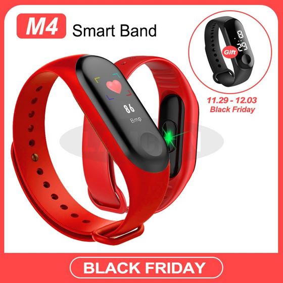 Sports Bracelet Wristbands Fitness-Tracker Blood-Pressure-Monitor Health-Heart-Rate Bluetooth