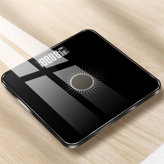 Body Scale Floor Solar Weight Scale Smart Electronic LED Digital Weight Bathroom